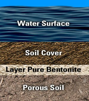 Bentonite Pond Sealant: Blanket Application Method