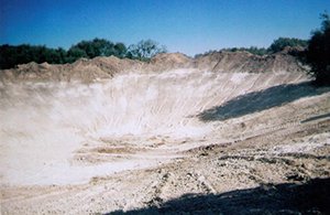 Stock Pond Construction in Texas